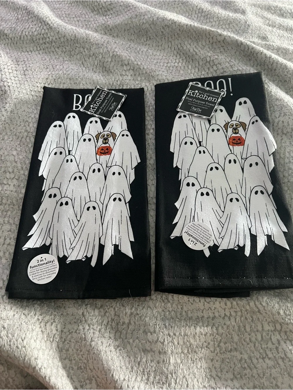 Halloween  hanging Pumpkin and towels new